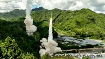 Manöver vor Taiwan. Chinesische Raketen gehen auch in Japans Wirtschaftszone nieder