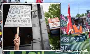 Transport strike dates: August airline and train strikes in full as travel chaos continues - Express