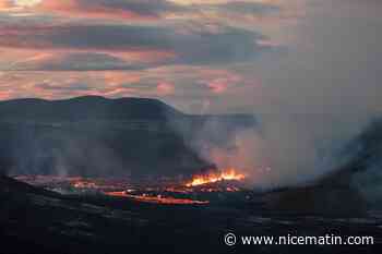 En Islande, la nouvelle éruption dans une fissure volcanique attire les curieux