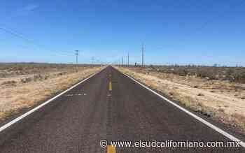 Ampliarán carretera transpeninsular en tramo Guerrero Negro-Vizcaíno - El Sudcaliforniano