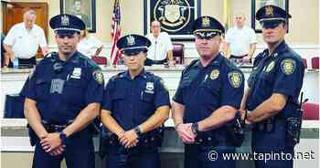 New Police Officers Sworn in at East Hanover Council Meeting - TAPinto.net