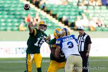 Taylor Cornelius back behind centre for Edmonton Elks once again - Edmonton Sun