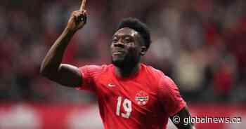 Edmonton’s Alphonso Davies to donate World Cup earnings to charity - Global News