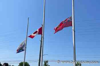 Innisfil flying flags at half-mast to honour former mayor - BarrieToday