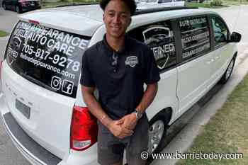 Young entrepreneur takes shine to being his own boss - BarrieToday