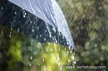 Rainfall amounts can reach 50 mm by midnight: Environment Canada - BarrieToday