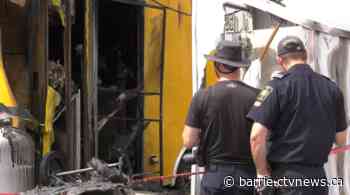 Canadian tire food truck fire in Barrie under investigation | CTV News - CTV News Barrie