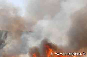 POL-HI: Brand eines Getreidefeldes