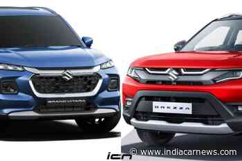 Maruti Grand Vitara Delta Vs Brezza ZXi+ – Comparison - India Car News