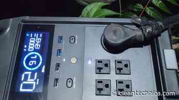 Putting The EcoFlow DELTA Pro Power Station To A Hard Test - CleanTechnica