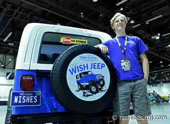 He built a Jeep when he was in high school. Now he's auctioning it for Make-A-Wish.