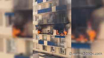 Nice: un feu d’habitation en cours avenue Cyrille Besset - BFMTV
