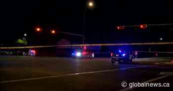 Northwest Calgary crash sends pedestrian to hospital in life-threatening condition: EMS