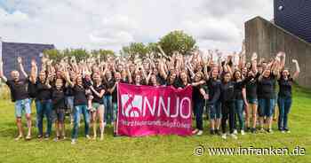 Coburg: "Blasmusik am Markt" - junge Musiker aus den Niederlanden spielen in Innenstadt