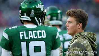 Joe Flacco still believes he could be a starter in the NFL, but is embracing his role as mentor to Zach Wilson