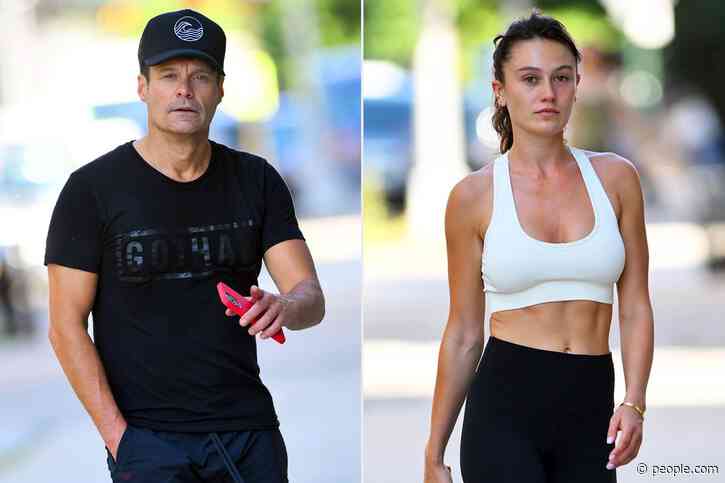 Ryan Seacrest and Girlfriend Aubrey Paige Hit the Gym in New York City - PEOPLE