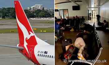 Qantas issues apology to passengers forced to sleep inside Geraldton Airport - Daily Mail