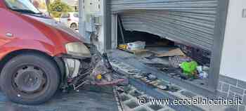 Locri: incidente stradale all'incrocio tra via Cusmano e via Provinciale. Foto - Eco della Locride