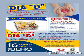 "Dia D" - Pirassununga precisa de você - pirassununga.sp.gov.br