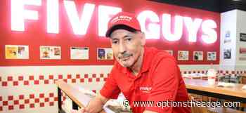 Iain Ross-Mackenzie of Five Guys shares the secret recipe behind the global burger business - Options The Edge
