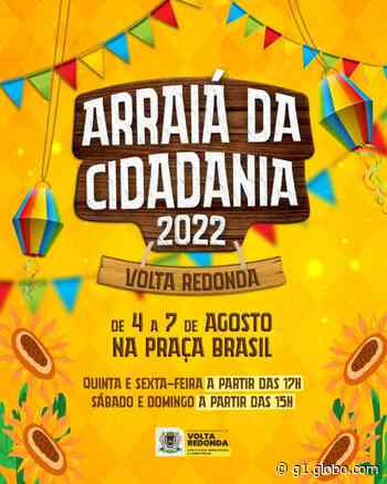 Com comidas típicas a R$ 1,99, Volta Redonda abre 'Arraiá da Cidadania' nesta quinta-feira - Globo.com