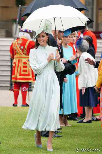 Kate Middleton Wears Boldest Hat Yet for Buckingham Palace Garden Party - PEOPLE
