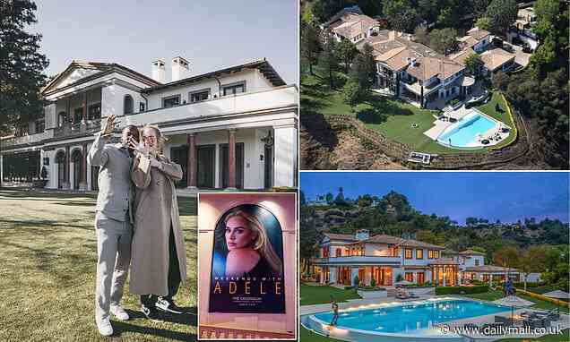 Adele has taken out huge $38M mortgage on new $58M LA home she'll share with Rich Paul - Daily Mail