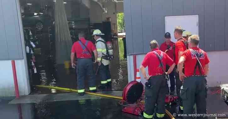 Tesla Battery Catches Fire Inside Dealership, It's So Hazardous a Hazmat Team Has to Show Up