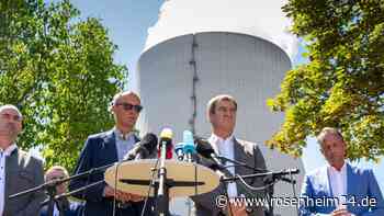 Debatte um Laufzeitverlängerung: Söder und Merz besuchen AKW Isar 2 - Grüne wittern „Propaganda“