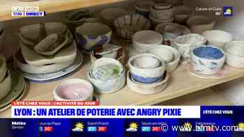 "L'été chez vous" à Lyon: un atelier de poterie avec Angry Pixie - BFMTV