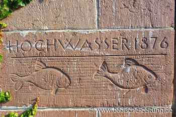 Eine unscheinbare Markierung zeugt von einem der größten Hochwasser in Breisach - Breisach - badische-zeitung.de