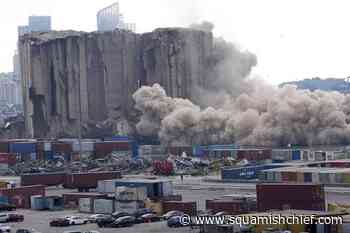 Part of Beirut's giant silos collapses, 2 years after blast - Squamish Chief