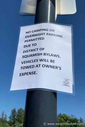 Can you camp at Squamish Walmart? - Squamish Chief