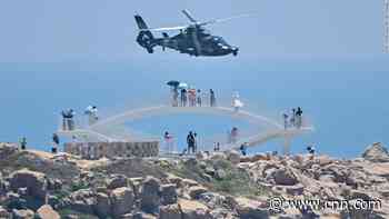 China fires missiles near Taiwan in live-fire drills as PLA encircles island