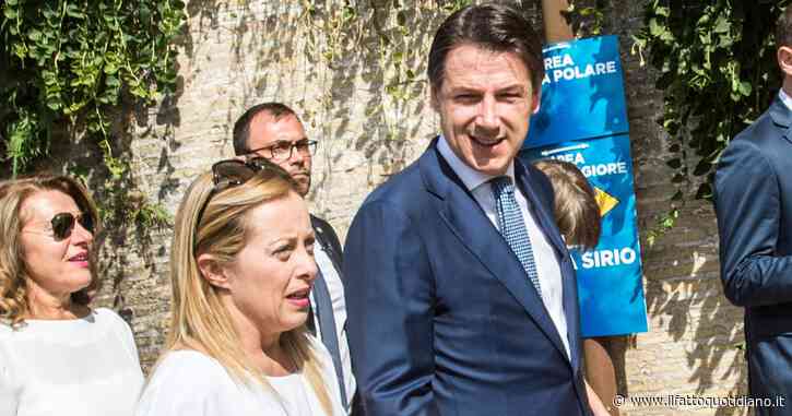 Scontro social su lavoro e tasse tra Meloni e Conte. Lei: “Più assumi e meno paghi”. Lui: “Questa l’ho già sentita. Anzi, l’ho fatta”