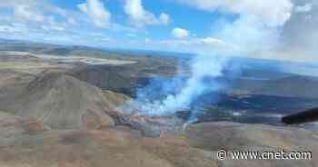 See the Iceland Volcano Eruption Up Close With These Hot Livestreams     - CNET