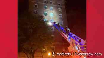 Charges dismissed for man accused of setting fire to Suffolk Tower Apartments in 2021