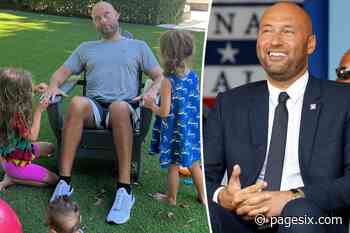 Ultimate girl dad Derek Jeter gets manicure from his daughters