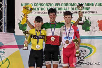 Pista, Dalmine: Tommaso Marchi è Campione Italiano Keirin, festa Borgo Molino - BICITV