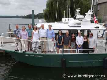Research boat named for renowned Picton-area scientist - The Intelligencer