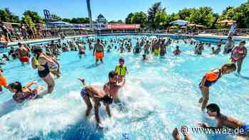 Hitze in Essen: Grugabad zieht mehr als 6000 Badegäste an - WAZ News