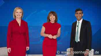 TV-Duell um Johnson-Nachfolge: Gegenwind für Favoritin