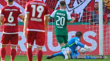 DFB-Pokal: Bremen ringt Cottbus nieder – Union verhindert Blamage gegen Chemnitz - t-online