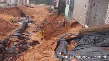 Quatro casas correm risco de desabar em cratera da Rua Mirassol em Natal (RN) - Ponta Negra News