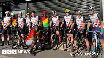 Coventry bike shop owner helps Team Ghana with training