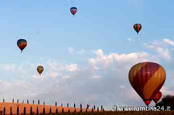 Cento mongolfiere sui cieli dell'Umbria: lo spettacolo visto dal Parco Acquarossa - Umbria 24 News
