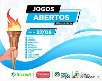 Prefeitura de Lucas do Rio Verde lança campeonato com 13 modalidades - Portal TV Cariri