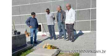 EM IMBITUBA: Novos espaços no cemitério de Vila Nova estão prontos para serem usados; 72 gavetários e 12 ossários foram construídos - Portal AHora