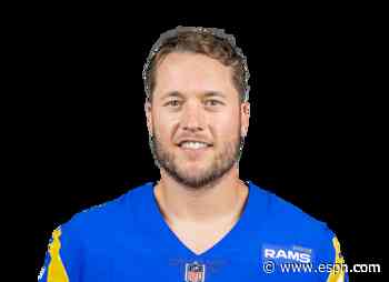 McVay: Stafford's elbow pain 'abnormal' for QB