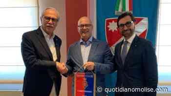 Palazzo Vitale, Toma incontra il presidente del Lions Club Campobasso - Il Quotidiano del Molse